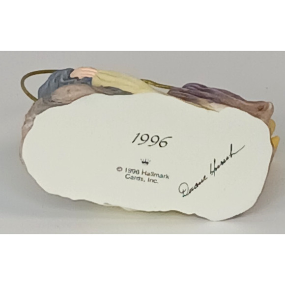 Hallmark Keepsake Christmas Joy Ornament 1996 Mary Josepsh & Jesus - Picture 12 of 12